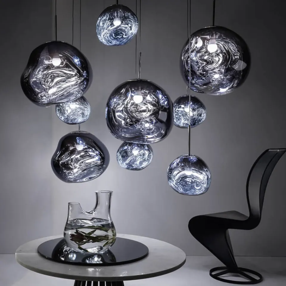 Lighting|Dr. Martens Tom Dixon Melt Pendant Mini LED - Smoke