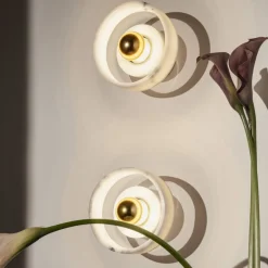 Lighting|Decorative Accessories|Dr. Martens Tom Dixon Stone LED Wall Light - Marble