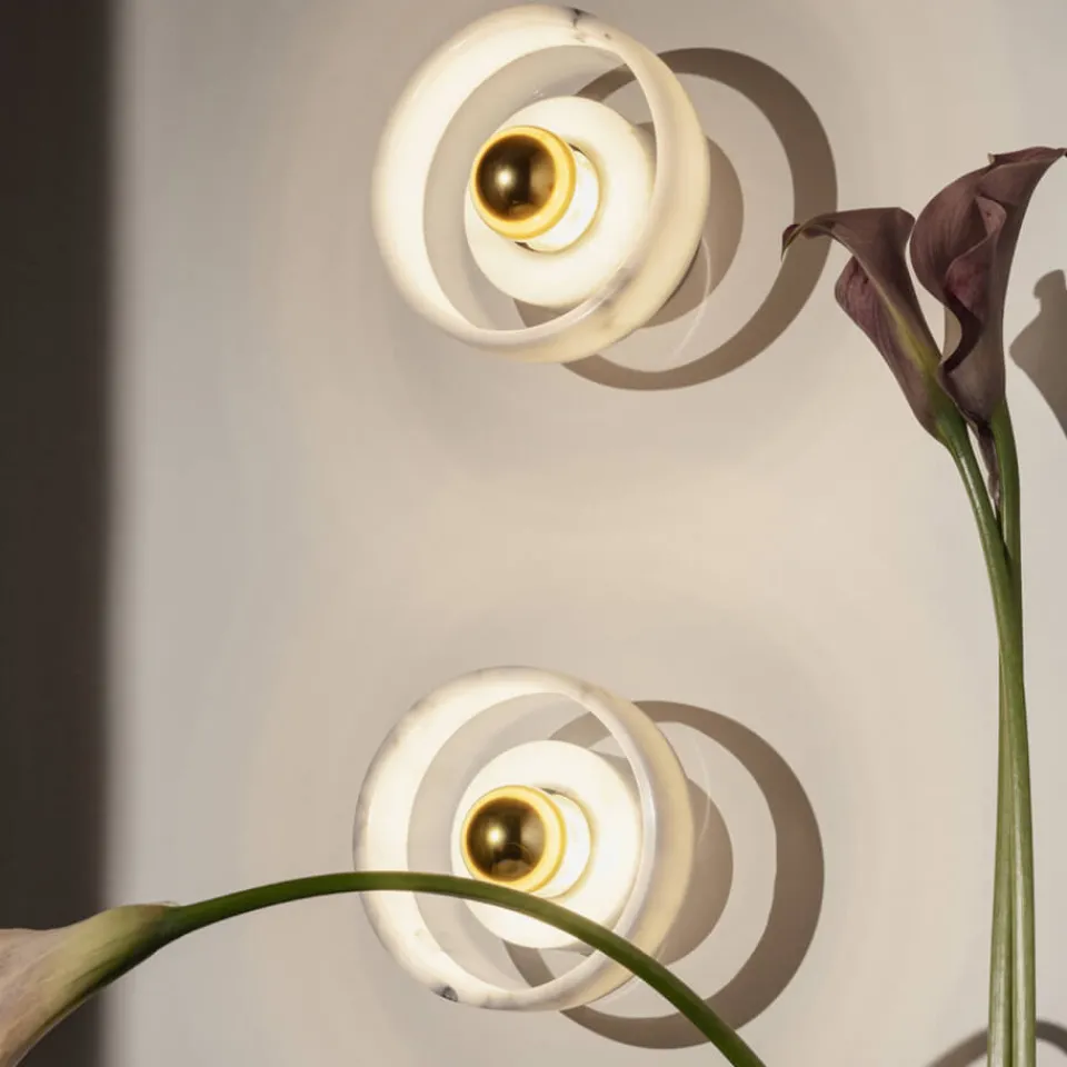 Lighting|Decorative Accessories|Dr. Martens Tom Dixon Stone LED Wall Light - Marble