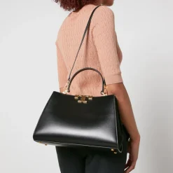 Bags|Dr. Martens Tory Burch Eleanor Leather and Suede Handbag