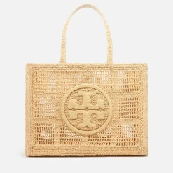 Holiday Bags|Dr. Martens Tory Burch Ella Crocheted Straw Tote Bag