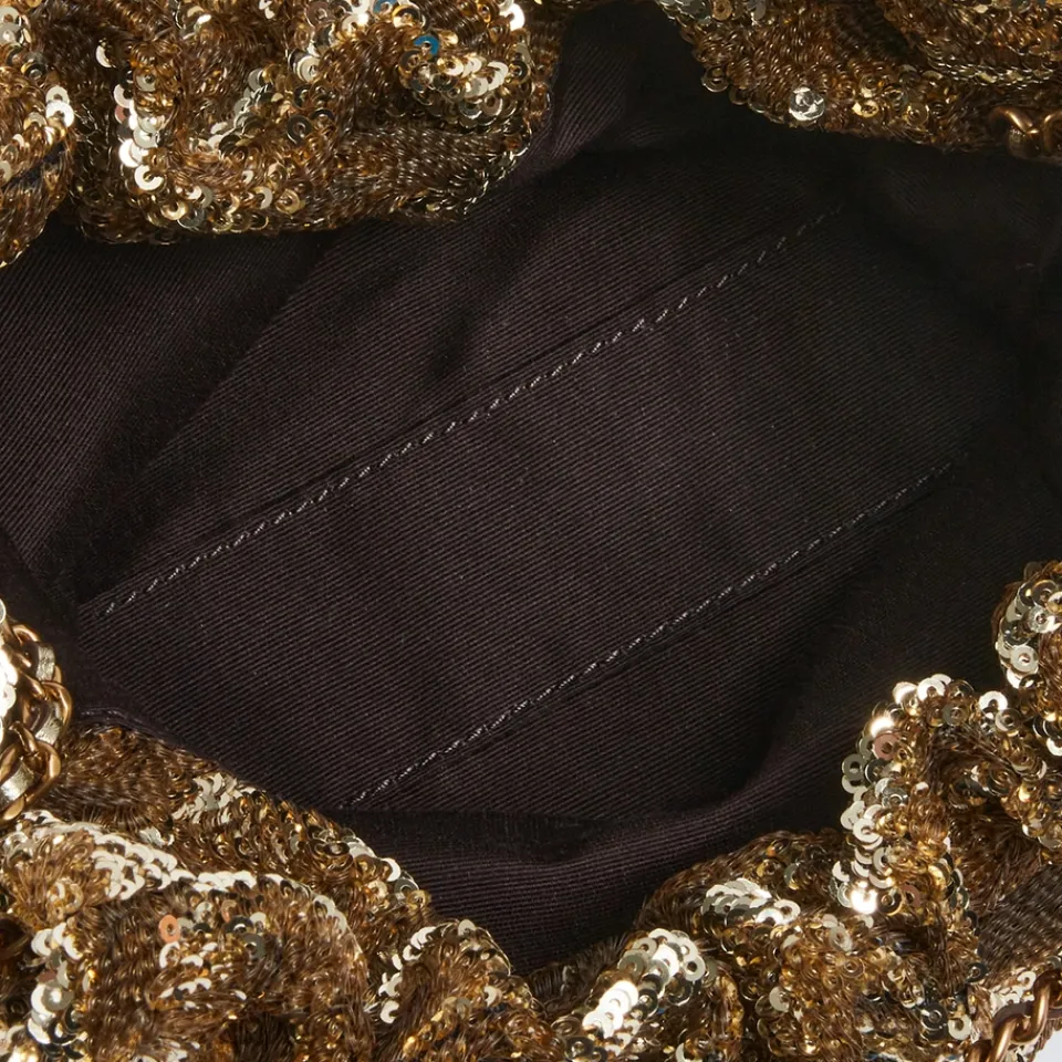 Bags|Dr. Martens Tory Burch Fleming Sequinned Mini Hobo Bag