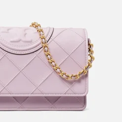 Bags|Dr. Martens Tory Burch Fleming Soft Leather Chain Wallet