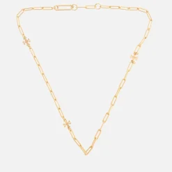 Jewellery|Dr. Martens Tory Burch Good Luck 18-Karat Gold-Plated Necklace