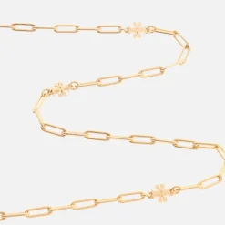 Jewellery|Dr. Martens Tory Burch Good Luck 18-Karat Gold-Plated Necklace