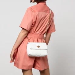 Bags|Dr. Martens Tory Burch Kira Diamond Leather Small Shoulder Bag