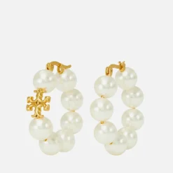 Jewellery|Dr. Martens Tory Burch Kira 18K Gold-Plated Faux Pearl Earrings