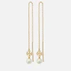Jewellery|Dr. Martens Tory Burch Kira Pearl Threader 18k Gold-Plated Earrings