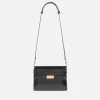 Bags|Dr. Martens Tory Burch Lee Radziwill Croc Embossed Leather Shoulder Bag