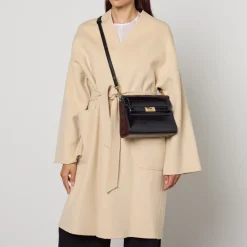 Bags|Dr. Martens Tory Burch Lee Radziwill Croc Embossed Leather Shoulder Bag