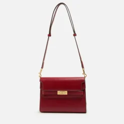 Bags|Dr. Martens Tory Burch Lee Radziwill Textured Leather Shoulder Bag