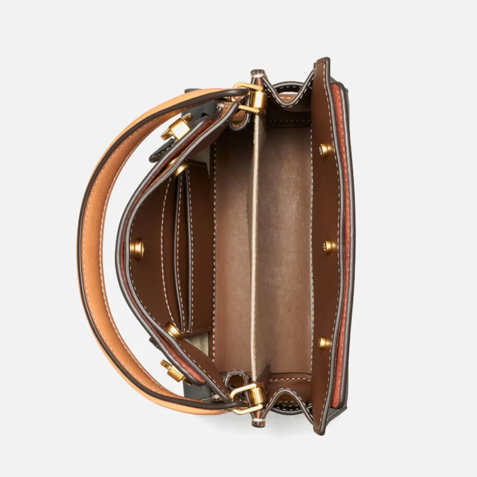 Bags|Dr. Martens Tory Burch Lee Radziwill Petite Double Suede and Leather Bag
