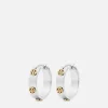 Jewellery|Dr. Martens Tory Burch Miller Gold-Tone Studded Hoop Earrings