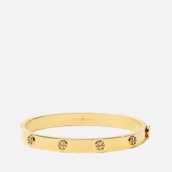 Jewellery|Coach Tory Burch Miller 18k Gold-Plated Bracelet