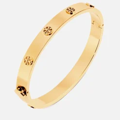 Jewellery|Coach Tory Burch Miller 18k Gold-Plated Bracelet