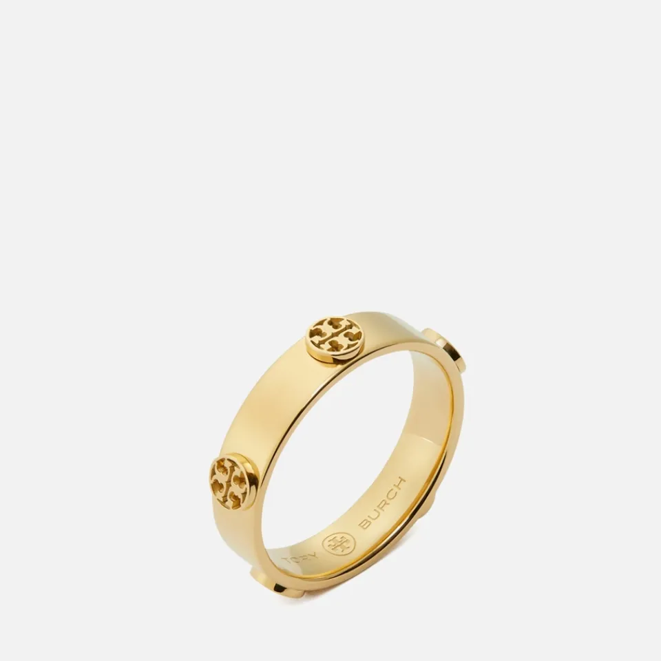 Jewellery|Dr. Martens Tory Burch Miller 18K Gold-Plated Stud Ring - 5