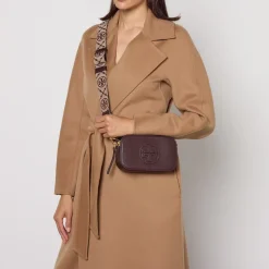 Bags|Tory Burch Miller Leather Mini Crossbody Bag