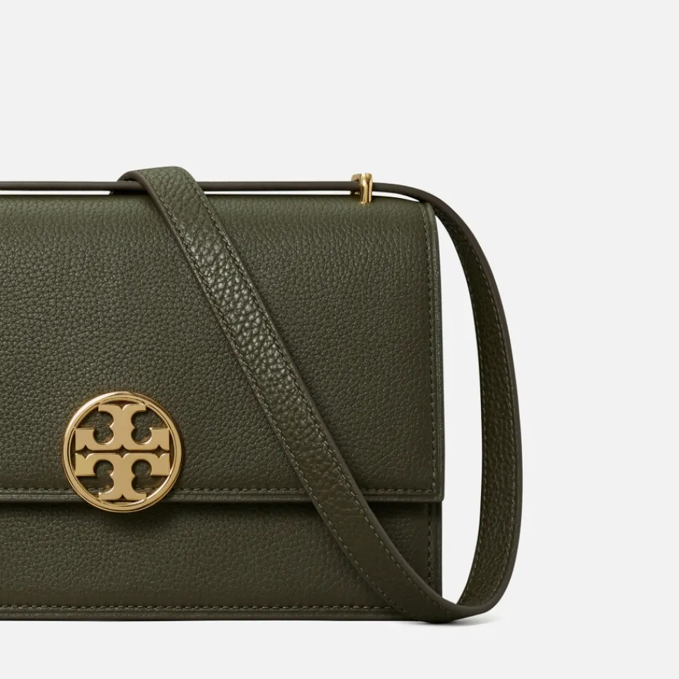 Bags|Dr. Martens Tory Burch Miller Pebble-Grain Leather Shoulder Bag