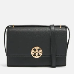 Holiday Bags|Bags|Dr. Martens Tory Burch Miller Pebble-Grain Leather Shoulder Bag