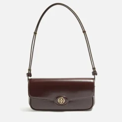 Bags|Dr. Martens Tory Burch Robinson Spazzolato Patent Leather Shoulder Bag