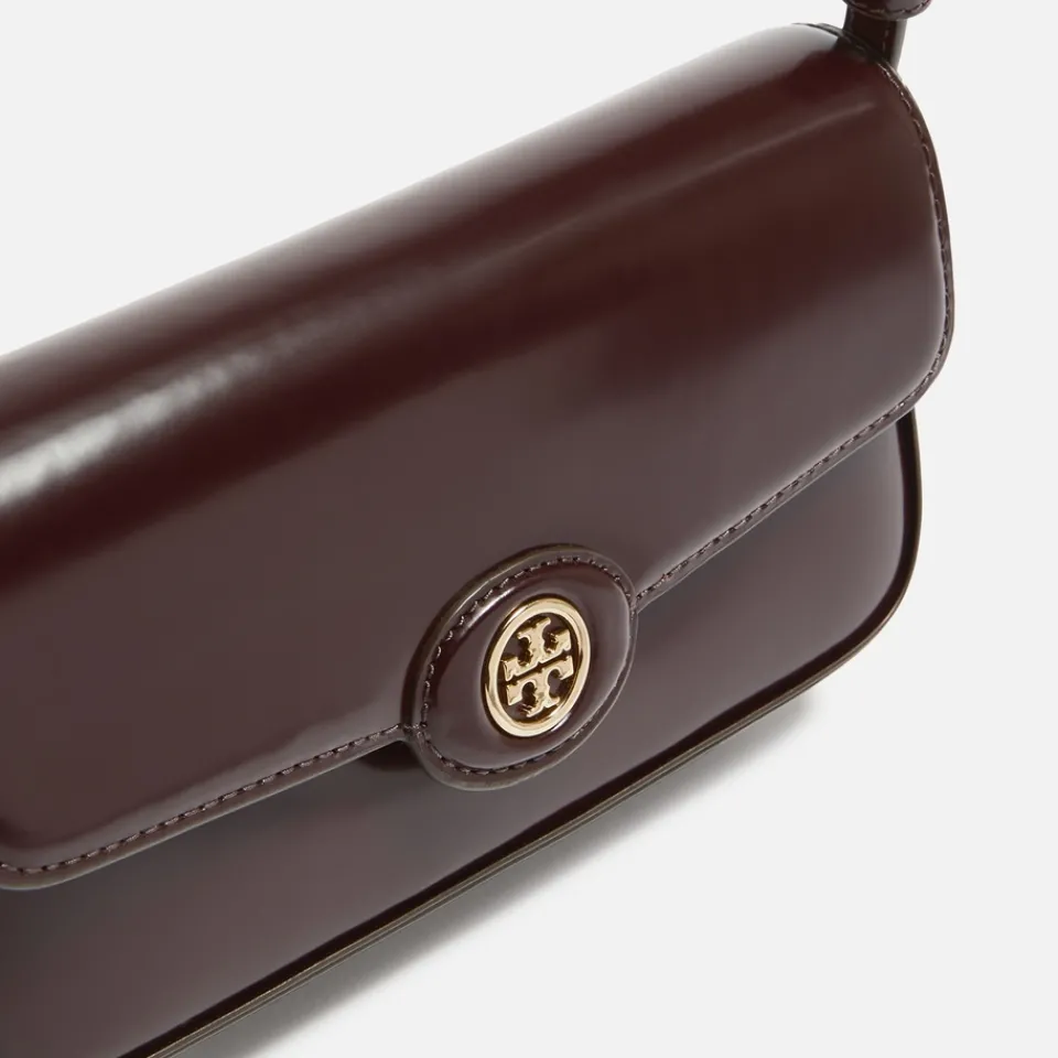 Bags|Dr. Martens Tory Burch Robinson Spazzolato Patent Leather Shoulder Bag