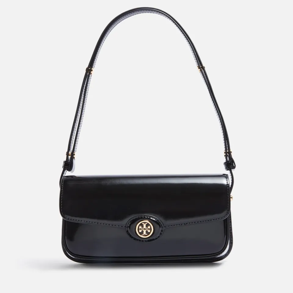 Bags|Dr. Martens Tory Burch Robinson Spazzolato Patent Leather Shoulder Bag