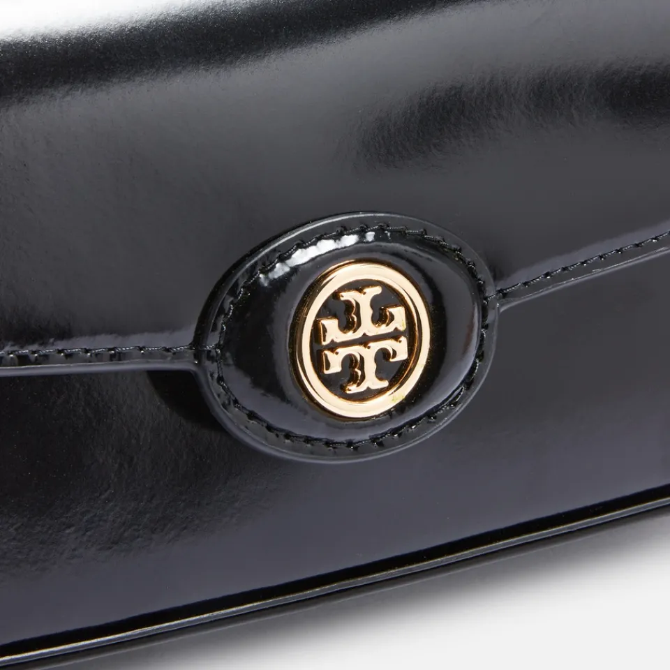 Bags|Dr. Martens Tory Burch Robinson Spazzolato Patent Leather Shoulder Bag