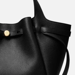 Bags|Dr. Martens Tory Burch Romy Pebble-Grain Leather Satchel