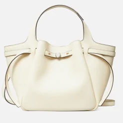 Bags|Maison Kitsuné Tory Burch Romy Pebble-Grain Leather Satchel