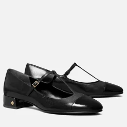 Flats|Dr. Martens Tory Burch Women's Cap Toe Leather Mary Janes - UK 4