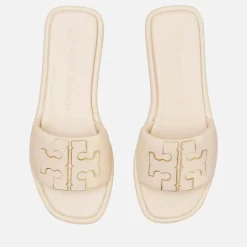 Sandals & Slides|Sandals|Dr. Martens Tory Burch Women's Leather Sport Slide Sandals - UK 3.5
