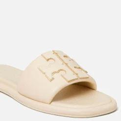 Sandals & Slides|Sandals|Dr. Martens Tory Burch Women's Leather Sport Slide Sandals - UK 3.5