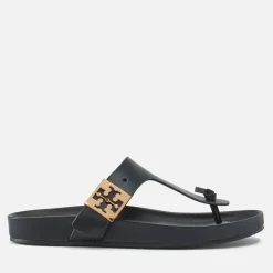 Sandals & Slides|Sandals|HAY Tory Burch Women's Mellow Leather Toe-Post Sandals - UK 3.5