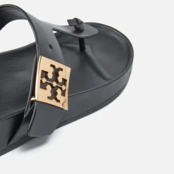 Sandals & Slides|Sandals|HAY Tory Burch Women's Mellow Leather Toe-Post Sandals - UK 3.5