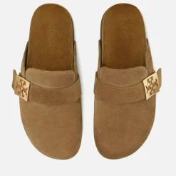 Flats|Crocs Tory Burch Women's Mellow Suede Mules - UK 6.5