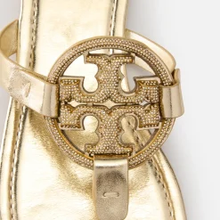 Sandals & Slides|Sandals|Dr. Martens Tory Burch Women's Miller Embellished Leather Sandals - UK 4