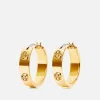 Jewellery|Dr. Martens Tory Burch Women's Small Miller Stud Hoop Earrings - Tory Gold