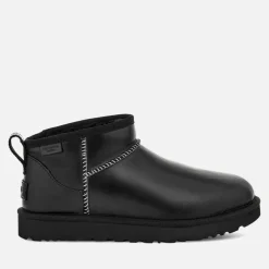 Boots|UGG Women's Classic Ultra Mini Leather Boots - UK 3