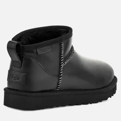 Boots|UGG Women's Classic Ultra Mini Leather Boots - UK 3