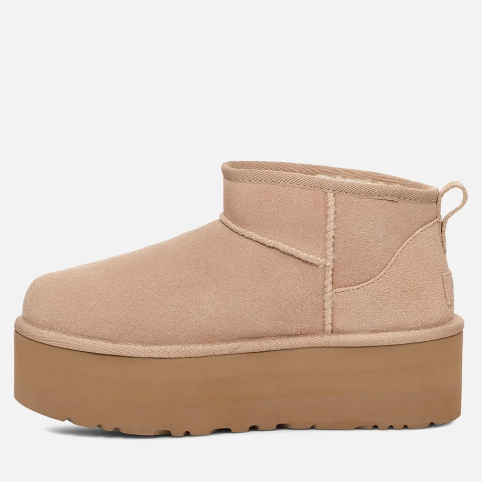 Boots|Dr. Martens UGG Women's Classic Ultra Mini Platform Suede Boots - UK 3