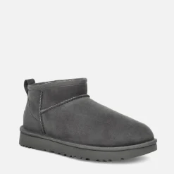 Boots|Dr. Martens UGG Women's Classic Ultra Mini Sheepskin Boots - Grey - UK 8
