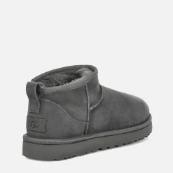 Boots|Dr. Martens UGG Women's Classic Ultra Mini Sheepskin Boots - Grey - UK 8
