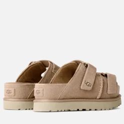 Sandals & Slides|Sandals|UGG Women's Goldenstar Hi Suede Slide Sandals - UK 4