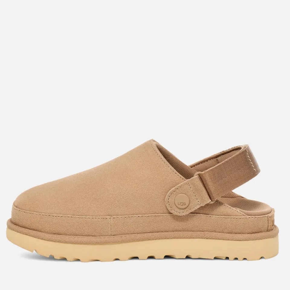 Flats|Birkenstock UGG Women's Goldenstar Suede Clogs - UK 3