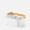 Bathroom|Kitchen|Dr. Martens Umbra Bellwood Storage - 28cm x 18cm - White Natural