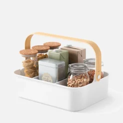 Bathroom|Kitchen|Dr. Martens Umbra Bellwood Storage - 35.5cm x 24.5cm - White/Natural