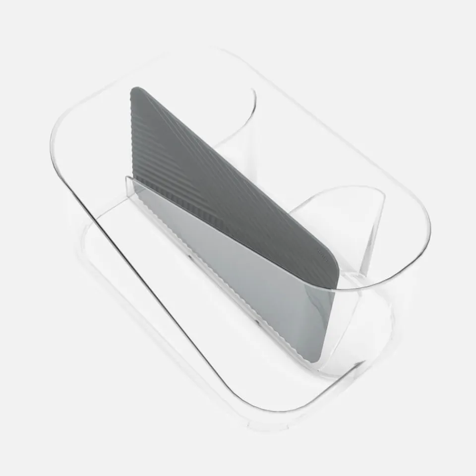 Bedroom|Dr. Martens Umbra Glam Hair Tool Organizer - Clear/Charcoal