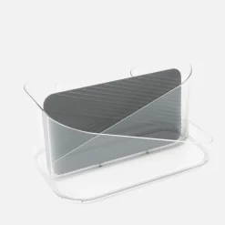 Bedroom|Dr. Martens Umbra Glam Hair Tool Organizer - Clear/Charcoal