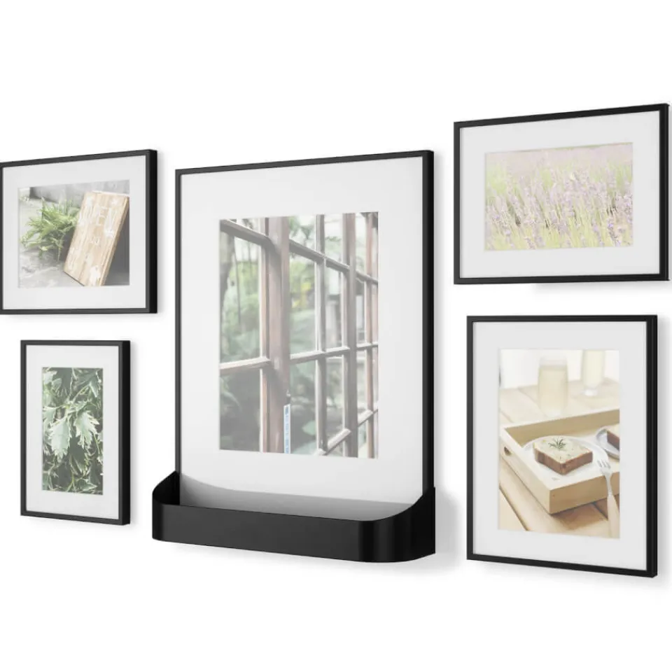 Bedroom|Dr. Martens Umbra Matinee Gallery Frames (Set of 5) - Matte Brass