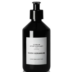 Bathroom|Urban Apothecary Oudh Geranium Luxury Hand & Body Wash 300ml